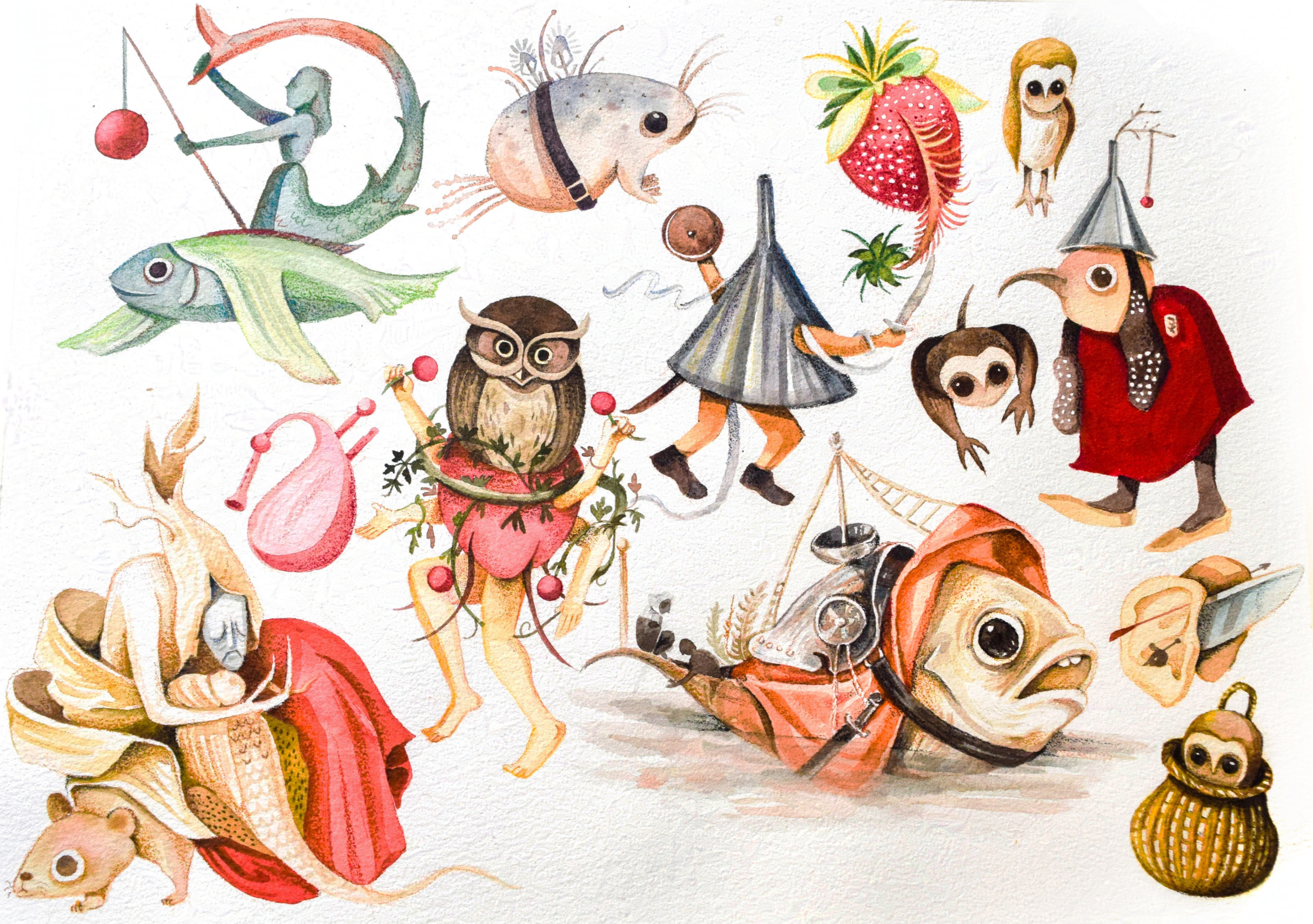 my animal sketches